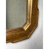 ANTICA SPECCHIERA VASSOIO CORNICE DORATA epoca 800 OLD SPECCHIO LEGNO FOGLIA ORO