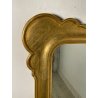 GRANDE SPECCHIERA VASSOIO CORNICE DORATA epoca '900 SPECCHIO LEGNO ORO MIRROR