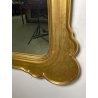 GRANDE SPECCHIERA VASSOIO CORNICE DORATA epoca '900 SPECCHIO LEGNO ORO MIRROR