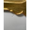 GRANDE SPECCHIERA VASSOIO CORNICE DORATA epoca '900 SPECCHIO LEGNO ORO MIRROR