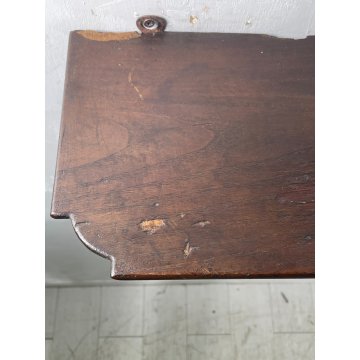 ANTICA MENSOLA DECORO BAROCCO LEGNO EPOCA '800 ESPOSITORE CONSOLLE SHELF OGGETTI