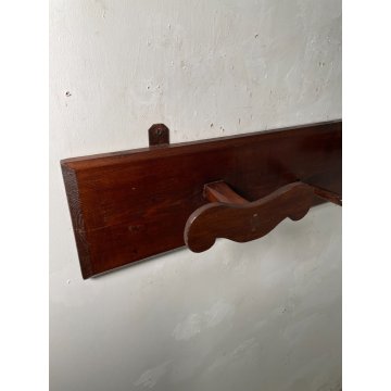 ANTICO APPENDIABITI STILE RUSTICO EPOCA '900 3 APPENDINO BAITA TAVERNA CAPPOTTO