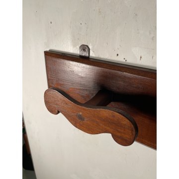 ANTICO APPENDIABITI STILE RUSTICO EPOCA '900 3 APPENDINO BAITA TAVERNA CAPPOTTO