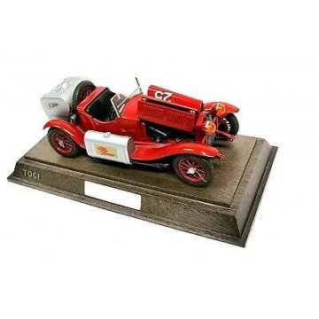 MODELLINO ALFA ROMEO TOGI SCALA 1:23 6C 1750 GS  25 MILLE MIGLIA 1938 A CARBONE