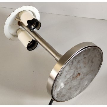 ARTEMIDE Lampada Tavolo CHI anni 60 DESIGN Emma Gismondi VETRO ACIDATO Satinata