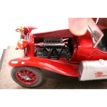 MODELLINO ALFA ROMEO TOGI SCALA 1:23 6C 1750 GS  25 MILLE MIGLIA 1938 A CARBONE