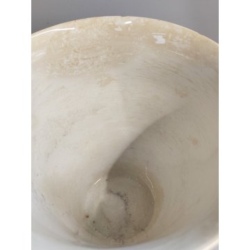 VASO CERAMICA SMALTATA Lavenia LAVENO epoca ANNI 50 Italia DESIGN Azzurro Rosa