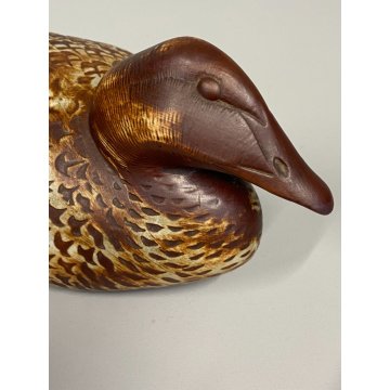 FIGURINA ANATRA GRES DESIGN Paul Hoff Gustavsberg VINTAGE STONEWAR SWEDEN '70s
