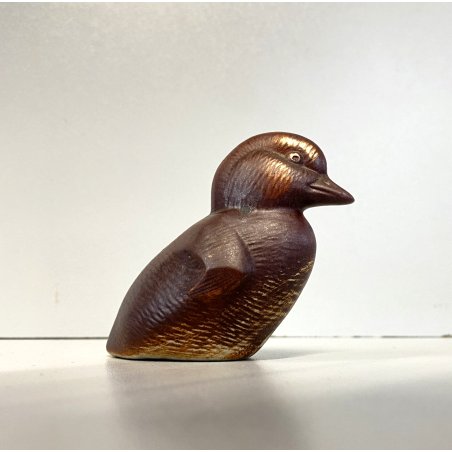 FIGURINA PULCINO ANATRA GRES DESIGN Paul Hoff Gustavsberg STONEWAR SWEDEN '70s