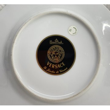 PIATTO PORCELLANA Versace Le Jardin De Versace 18 cm PIATTINO FARFALLE LIBERTY
