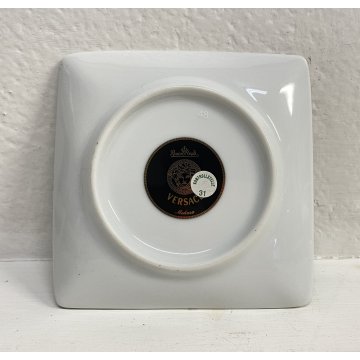 PIATTO PORCELLANA Versace Medusa 12 cm PIATTINO QUADRATO LUXURY PLATE LIBERTY