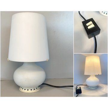 LAMPADA DA TAVOLO ABATJOUR FONTANA ARTE DESIGN MAX INGRAND 1853 PICCOLA 34cm/h