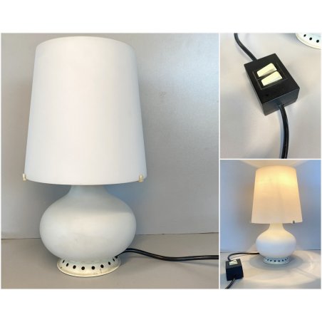 LAMPADA DA TAVOLO ABATJOUR FONTANA ARTE DESIGN MAX INGRAND 1853 PICCOLA 34cm/h