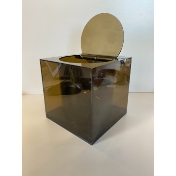 PORTAGHIACCIO GLACETTE DESIGN Studio OPI Cin i& Nils ICE BUCKET PLEXIGLASS FUME'