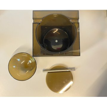 PORTAGHIACCIO GLACETTE DESIGN Studio OPI Cin i& Nils ICE BUCKET PLEXIGLASS FUME'