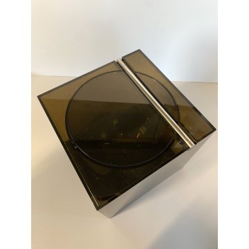 PORTAGHIACCIO GLACETTE DESIGN Studio OPI Cin i& Nils ICE BUCKET PLEXIGLASS FUME'