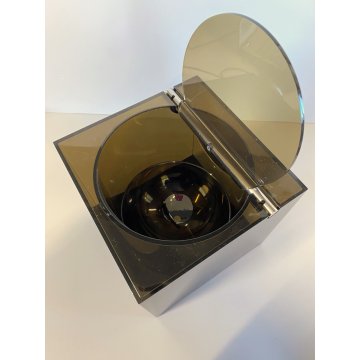 PORTAGHIACCIO GLACETTE DESIGN Studio OPI Cin i& Nils ICE BUCKET PLEXIGLASS FUME'