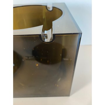 PORTAGHIACCIO GLACETTE DESIGN Studio OPI Cin i& Nils ICE BUCKET PLEXIGLASS FUME'