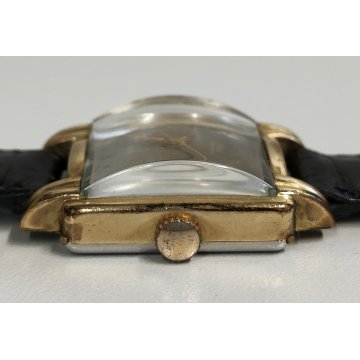 Doxa ANTICO OROLOGIO POLSO DORATO epoca 1900 meccanico OLD WRIST WATCH anni 60