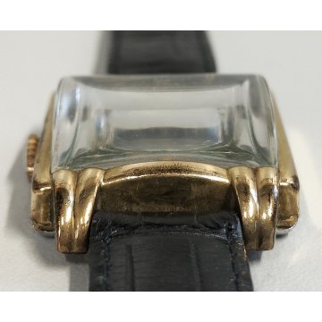 Doxa ANTICO OROLOGIO POLSO DORATO epoca 1900 meccanico OLD WRIST WATCH anni 60