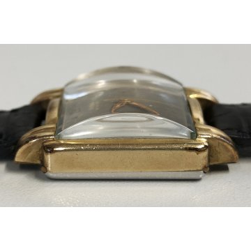 Doxa ANTICO OROLOGIO POLSO DORATO epoca 1900 meccanico OLD WRIST WATCH anni 60
