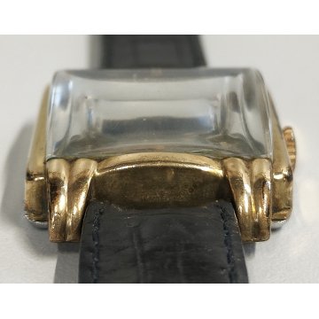 Doxa ANTICO OROLOGIO POLSO DORATO epoca 1900 meccanico OLD WRIST WATCH anni 60