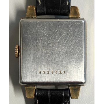 Doxa ANTICO OROLOGIO POLSO DORATO epoca 1900 meccanico OLD WRIST WATCH anni 60