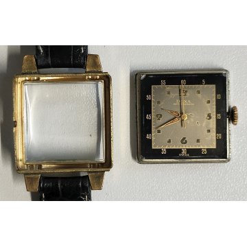 Doxa ANTICO OROLOGIO POLSO DORATO epoca 1900 meccanico OLD WRIST WATCH anni 60