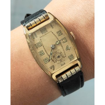 ANTICO OROLOGIO POLSO Rodi & Wienerberger RW epoca WRIST WATCH Walz Gold Doublé