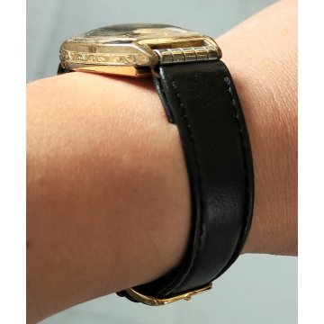ANTICO OROLOGIO POLSO Rodi & Wienerberger RW epoca WRIST WATCH Walz Gold Doublé