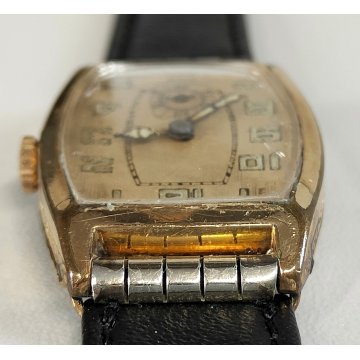 ANTICO OROLOGIO POLSO Rodi & Wienerberger RW epoca WRIST WATCH Walz Gold Doublé