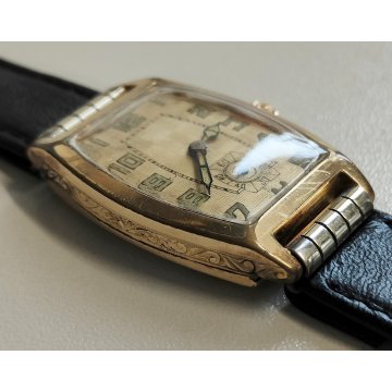ANTICO OROLOGIO POLSO Rodi & Wienerberger RW epoca WRIST WATCH Walz Gold Doublé