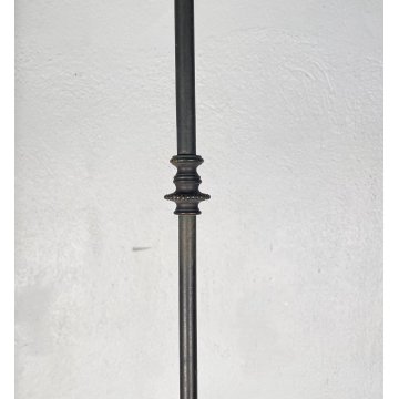ANTICO LAMPADARIO FERRO ART NOUVEAU VETRO PRIMI 1900 HANGING LAMP EPOCA GLASS