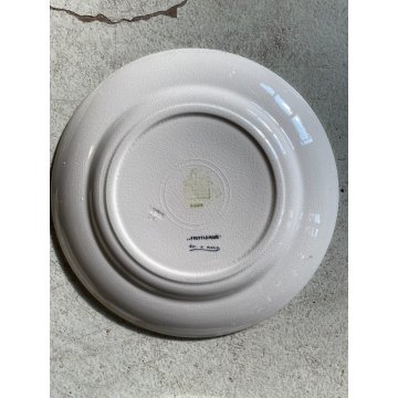 RARO SET 7 PIATTI CERAMICA S.C. Richard "Frutti di mare" DIPINTI A MANO Art Decò