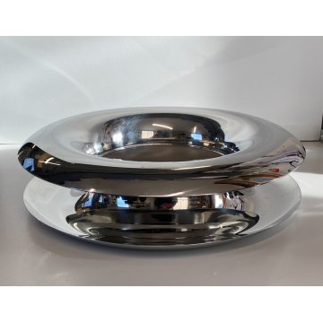 FRUTTIERA BOWL FRUIT LOOP TRAY DESIGN Lisa Vincitorio ALESSI ACCIAIO INOX ø 34cm