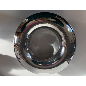 FRUTTIERA BOWL FRUIT LOOP TRAY DESIGN Lisa Vincitorio ALESSI ACCIAIO INOX ø 34cm