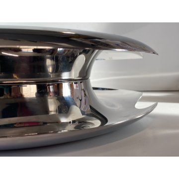 FRUTTIERA BOWL FRUIT LOOP TRAY DESIGN Lisa Vincitorio ALESSI ACCIAIO INOX ø 34cm