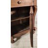 ANTICO COMODINO IMPERO epoca 1800 BAFFO Legno Noce CASSETTO ANTA Old Night Table