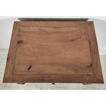 ANTICO COMODINO IMPERO epoca 1800 BAFFO Legno Noce CASSETTO ANTA Old Night Table