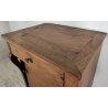 ANTICO COMODINO IMPERO epoca 1800 BAFFO Legno Noce CASSETTO ANTA Old Night Table