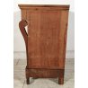 ANTICO COMODINO IMPERO epoca 1800 BAFFO Legno Noce CASSETTO ANTA Old Night Table