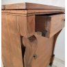 ANTICO COMODINO IMPERO epoca 1800 BAFFO Legno Noce CASSETTO ANTA Old Night Table