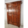 ANTICO ARMADIO PIEMONTESE legno abete FORMELLE epoca 1800 GUARDAROBA DISPENSA
