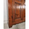 ANTICO ARMADIO PIEMONTESE legno abete FORMELLE epoca 1800 GUARDAROBA DISPENSA