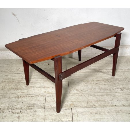 TAVOLINO DA SALOTTO caffè VINTAGE ANNI 60 LEGNO ITALIA DESIGN MID-CENTURY TABLE