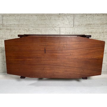 TAVOLINO DA SALOTTO caffè VINTAGE ANNI 60 LEGNO ITALIA DESIGN MID-CENTURY TABLE