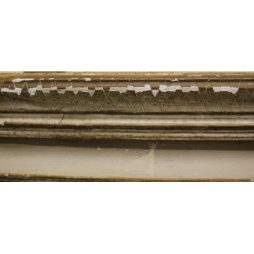 ANTICO PICCOLO QUADRO DIPINTO OLIO TAVOLA G. COLMO PAESAGGIO LACUSTRE PRIMO '900