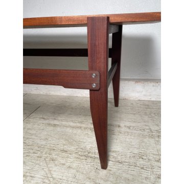 TAVOLINO DA SALOTTO caffè VINTAGE ANNI 60 LEGNO ITALIA DESIGN MID-CENTURY TABLE