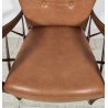 POLTRONA DESIGN Paolo Buffa ANNI 40 Italy SEDIA LEGNO imbottita VINTAGE ARMCHAIR