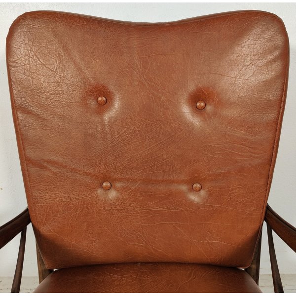 POLTRONA DESIGN Paolo Buffa ANNI 40 Italy SEDIA LEGNO imbottita VINTAGE ARMCHAIR POLTRONA DESIGN Paolo Buffa ANNI 40 Italy SEDIA LEGNO imbottita VINTAGE ARMCHAIR